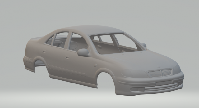 Nissan sunny gl 2000 Modelo de impresión 3D .c4d .max .obj .3ds .fbx .stl .blend 