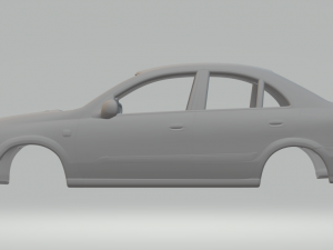 Nissan sunny gl 2000 Modelo de impresión 3D