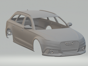 Audi rs6 avant 3D Print Model