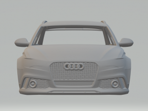 Audi rs6 avant Modello di stampa 3D