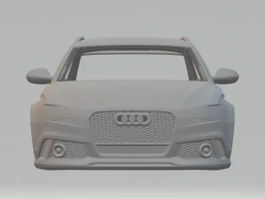 Audi rs6 avant 3D Print Model