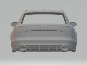Audi rs6 avant Modello di stampa 3D