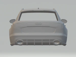 Audi rs6 avant 3D Print Model