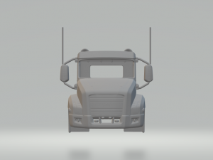 Caterpillar truck 3D-printmodel