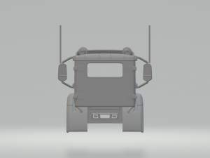 Caterpillar truck 3D-printmodel