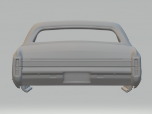 Chevrolet monte carlo 1972 3D Print Model