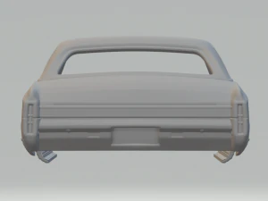 Chevrolet monte carlo 1972 3D Print Model