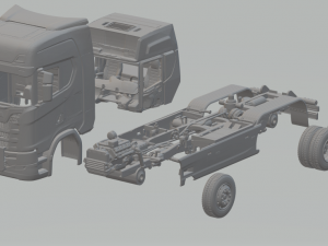 Scania next generation 3D Print Model