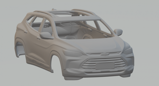 CHEVROLET TRACKER 2021 3D Принт Модель .c4d .max .obj .3ds .fbx .stl .blend 