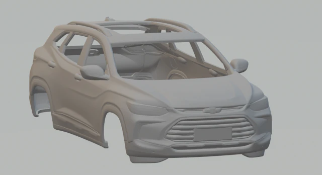CHEVROLET TRACKER 2021 3D Print Model .c4d .max .obj .3ds .fbx .stl .blend 
