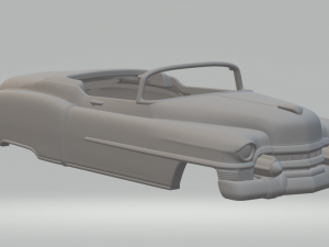 Cadillac eldorado cabriolet 53 3D Print Model