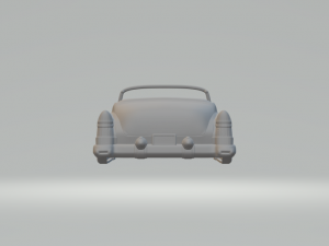 Cadillac eldorado cabriolet 53 3Dプリントモデル
