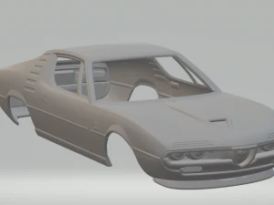 Альфа Монреаль 1970 року 3D Принт Модель