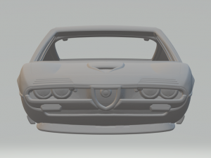 Alfa montreal 1970 Model do druku 3D