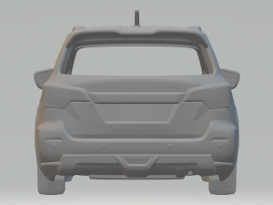 Nissan terra 3D 打印模型