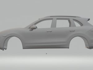 Porsche cayenne 2010 3D Принт Модель