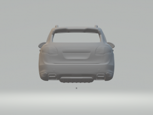 Porsche cayenne 2010 3D Принт Модель