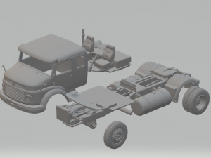 Mercedes Benz 1519 1981 3D Print Model