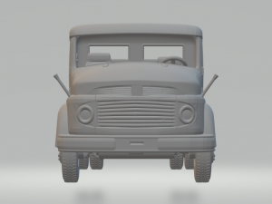 Mercedes Benz 1519 1981 3D Print Model