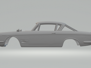 Fiat 2300 coupe 3D Print Model