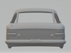 Fiat 2300 coupe 3D Print Model