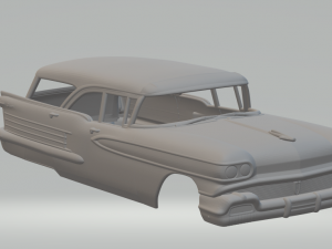 Oldsmobile dynamic 88 fiesta holiday station wagon 3D-printmodel