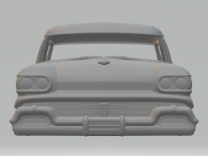 Oldsmobile dynamic 88 fiesta holiday station wagon Modèles 3D en vedette