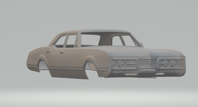 Oldsmobile 88 mk6 delmont sedan 67 Modèles 3D en vedette .c4d .max .obj .3ds .fbx .stl .blend 