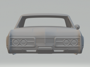 Oldsmobile 88 mk6 delmont sedan 67 Modèles 3D en vedette