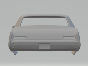 Oldsmobile 88 mk6 delmont sedan 67 Modèles 3D en vedette