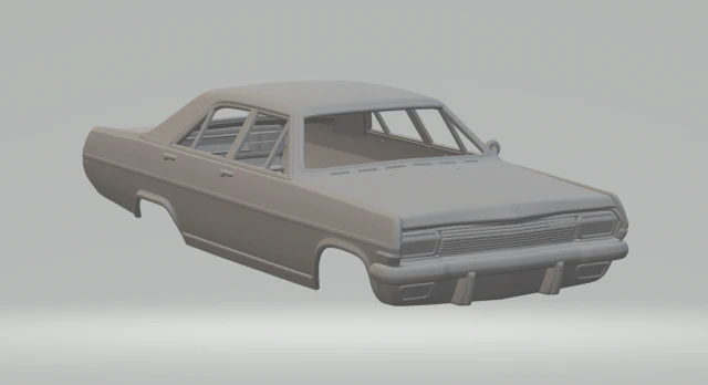 Opel diplomat mk1 1964 3D Print Model .c4d .max .obj .3ds .fbx .stl .blend 