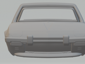 Fiat x19 Modelo de Impressão 3D