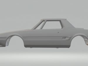 Fiat x19 Modelo de Impressão 3D