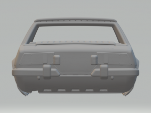 Fiat x19 Modelo de Impressão 3D