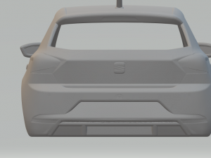 Seat ibiza 2022 Modèles 3D en vedette