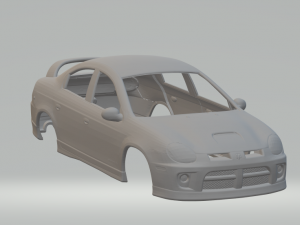 Dodge srt 4 acr neon 3D प्रिंट मॉडल