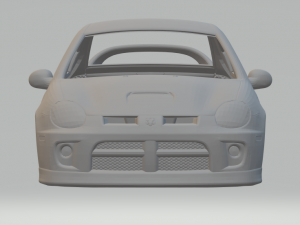 Dodge srt 4 acr neon Modèles 3D en vedette