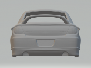Dodge srt 4 acr neon Modèles 3D en vedette