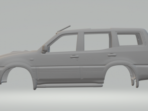 Nissan terrano Modelo de Impressão 3D