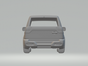 Nissan terrano Modelo de Impressão 3D