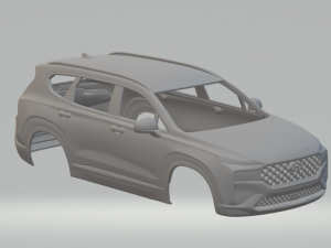 Hyundai santa fe Model Cetak 3D