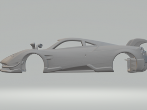 Pagani huayra bc Modello di stampa 3D