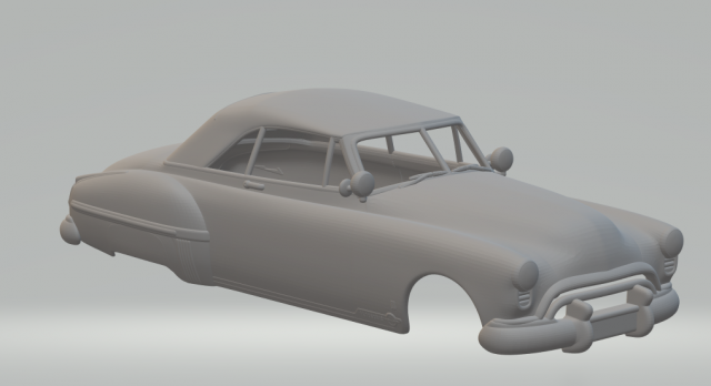 OLDSMOBILE 88 MK1 FUTURAMIC CONVERTIBLE Model Cetak 3D .c4d .max .obj .3ds .fbx .stl .blend 