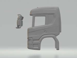 Scania next generation p Model Cetak 3D