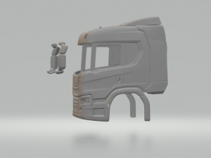 Scania next generation p 3D Baskı Modeli