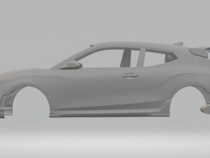 Hyundai veloster Modelo de impresión 3D