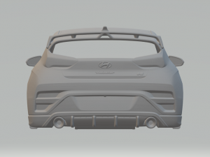 Hyundai veloster Modelo de impresión 3D