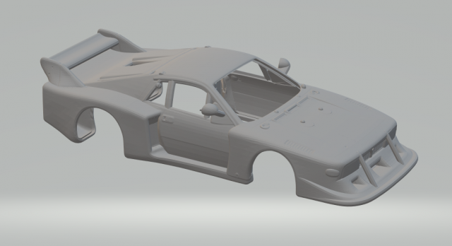 Lancia beta montecarlo Model Cetak 3D .c4d .max .obj .3ds .fbx .stl .blend 