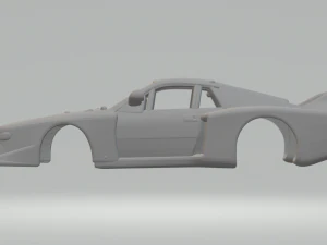 Lancia beta montecarlo 3D Print Model