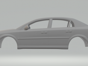 Opel vectra 3Dプリントモデル